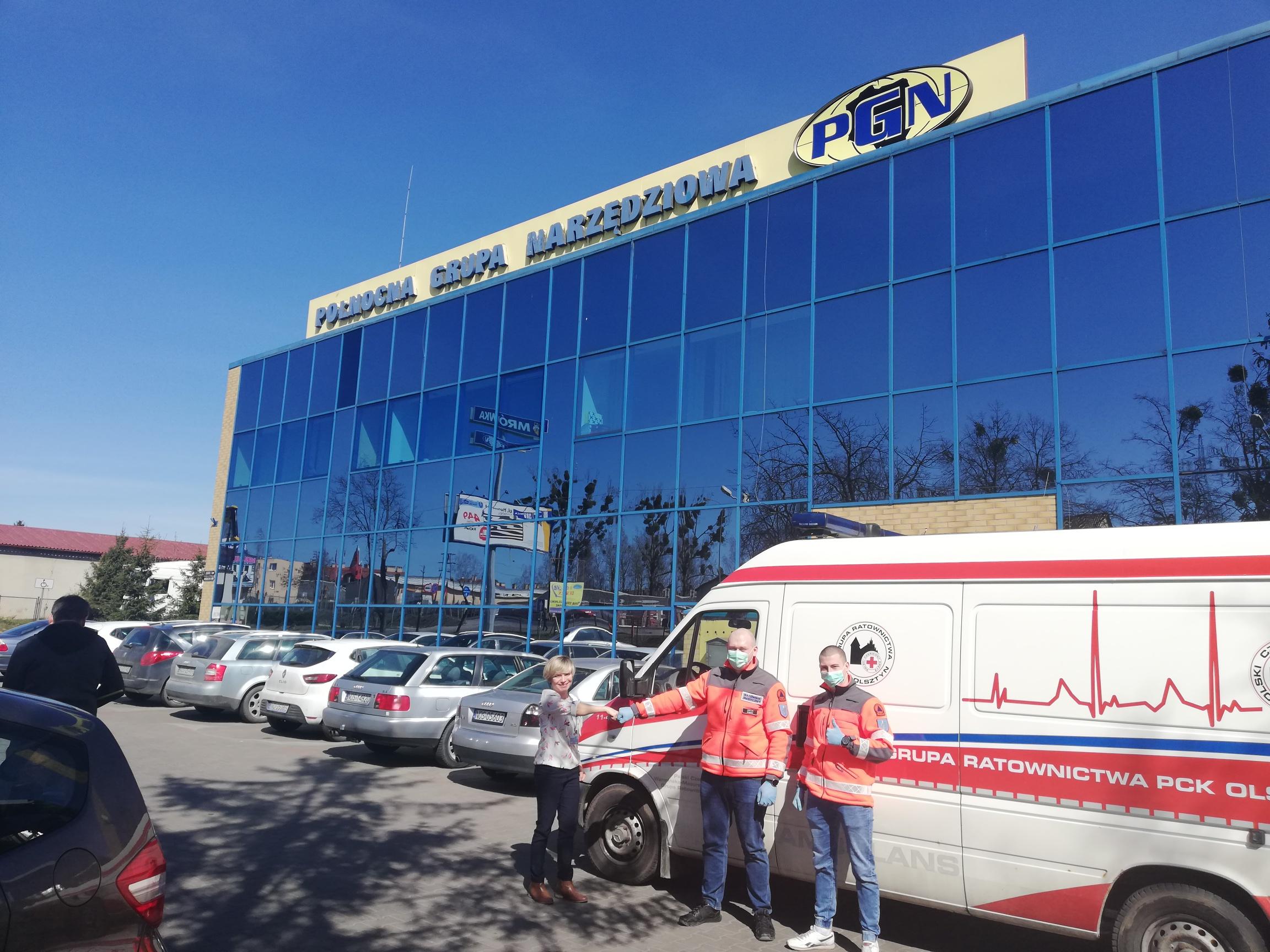Wspieramy Polski Czerwony Krzyż